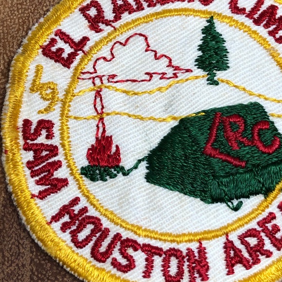 Vintage 60s Boy Scout Camping Patch Texas - Picture 4 of 4